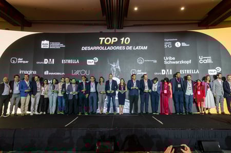 Inmobilia, galardonada en el Top 10 Desarrolladores de LATAM en los Premios LADI 2025