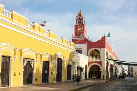 Se muestra el pueblo de Mérida para iniciar el tema de inversión inmobiliaria segura.