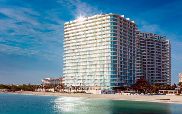 Project by Inmobilia, SLS Cancun, hotel and residences in Cancun, Mexico.