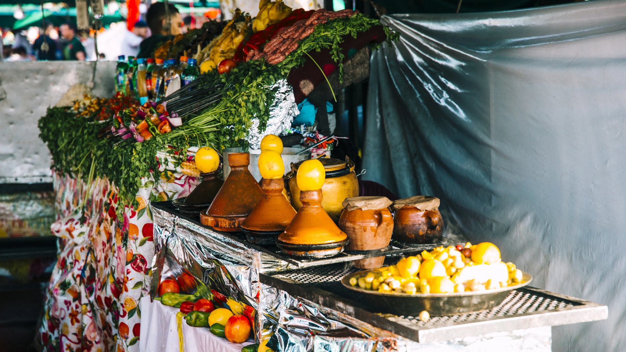 Se muestra una representación de la gastronomía del Sur de Mérida.